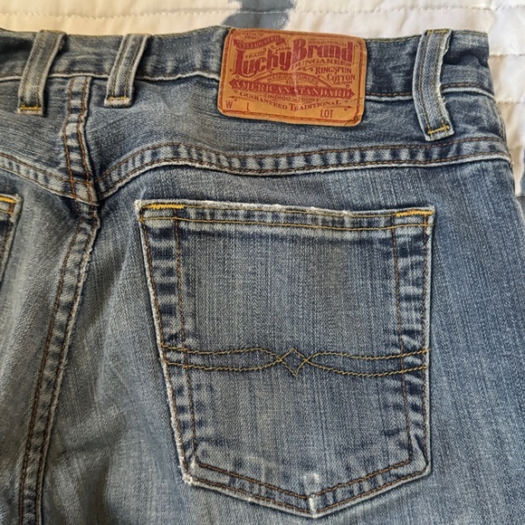 Lucky Brand Women's Straight Leg Jeans - Classic Blue - Picture 8 of 8